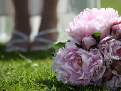 mariage à la ferme bouquet campagne accueil